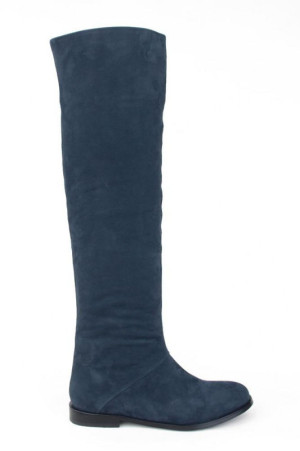 Осенние замшевые сапоги женские Basconi class=