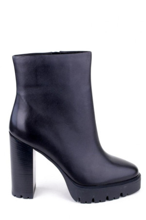 Ботильоны демисезонные женские Basconi высокий устойчивый каблук class=