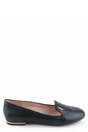 Зеленые туфли на низком ходу Big Rope натуральная кожа class=