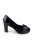 Женские туфли на невысоком каблуке Basconi черные