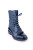 Высокие женские ботинки демисезонные Basconi синие